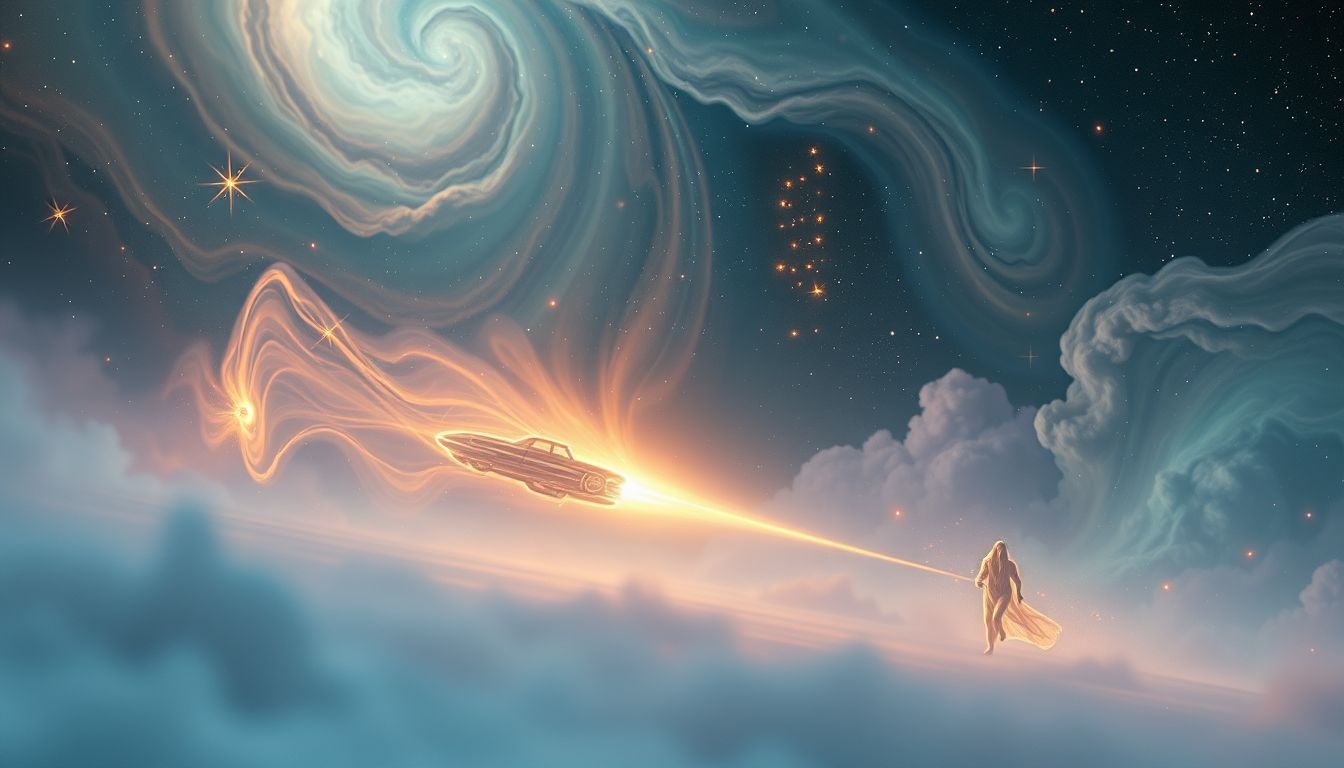 Achter verhuiswagen rennen symboliseert angst voor verandering en verlies.