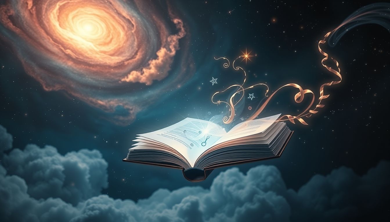 Een handleiding lezen in een droom onthult verborgen levensinzichten.