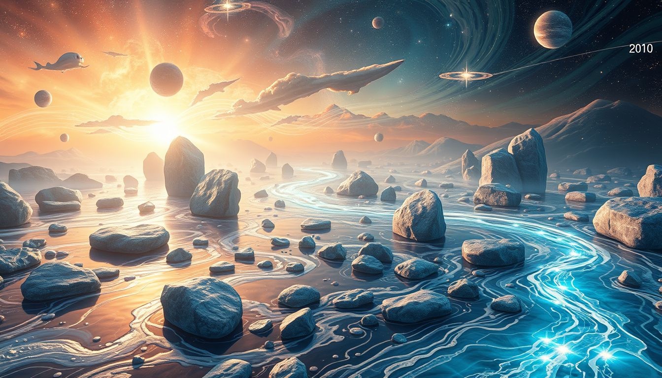 Een rivier vol obstakels symboliseert persoonlijke uitdagingen in je leven.
