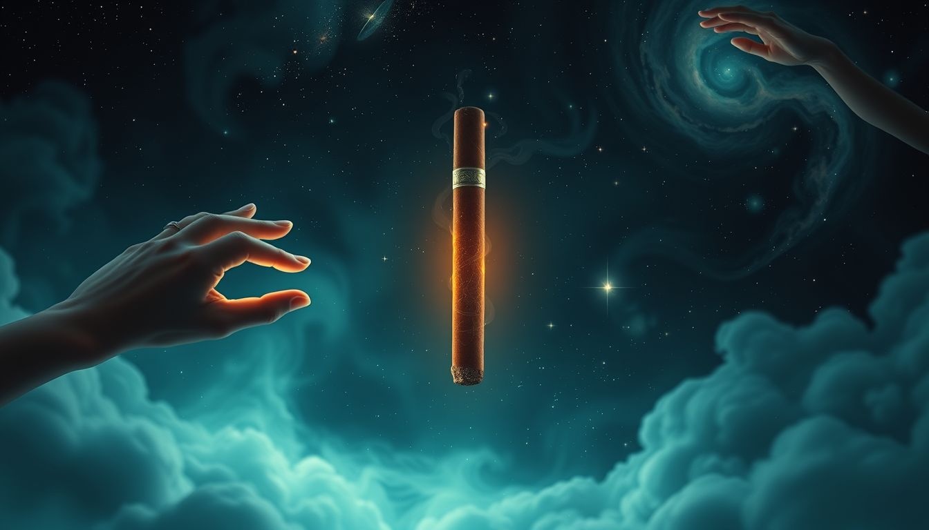 Een niet brandend sigaartje symboliseert onderdrukte frustratie en blokkades.