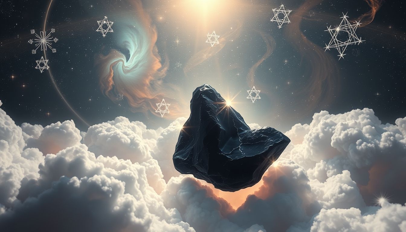Obsidiaan in dromen symboliseert diepe innerlijke transformatie en waarheid.