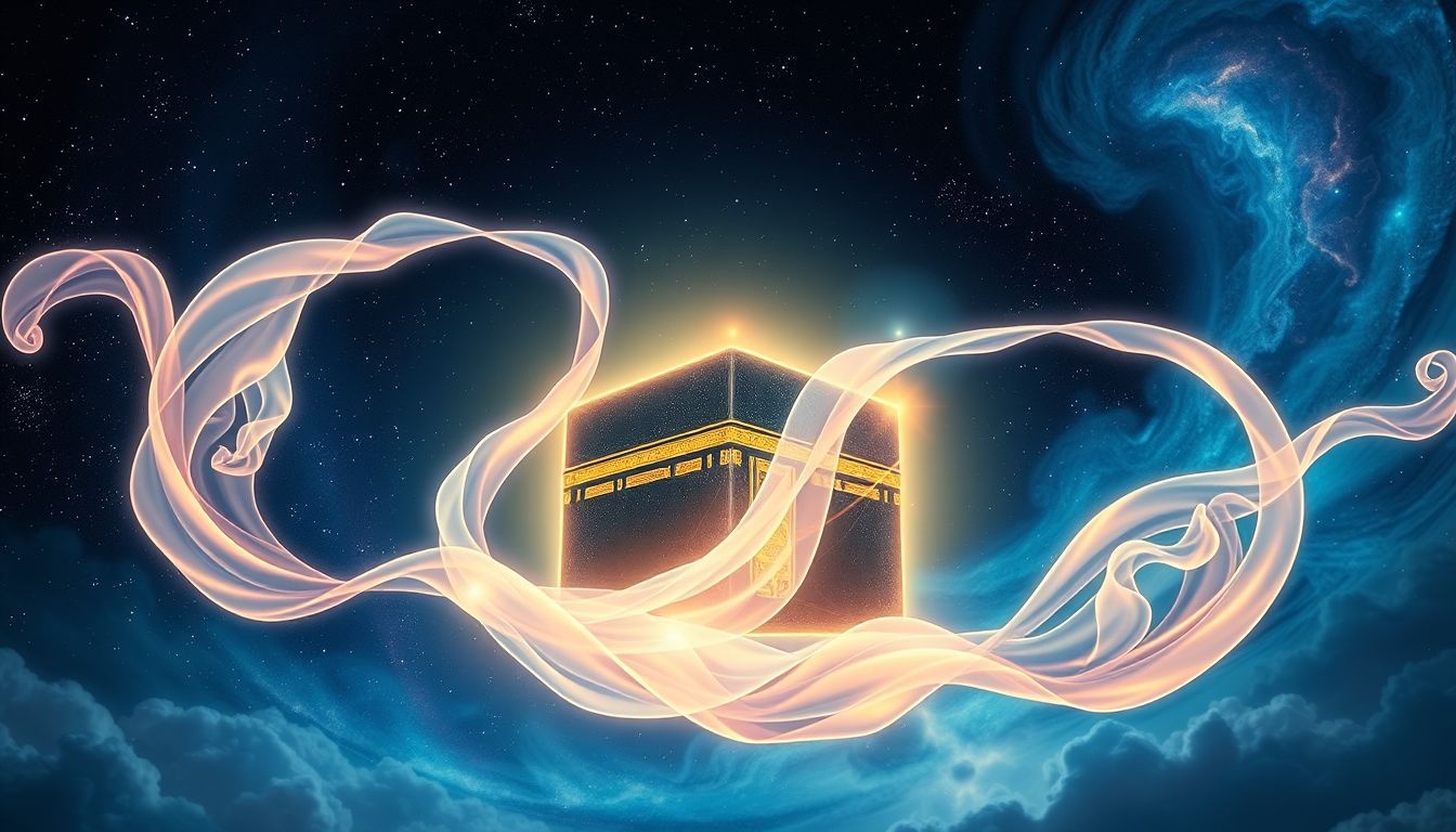 Dromen over de Kaaba symboliseert spirituele toewijding en belofte.