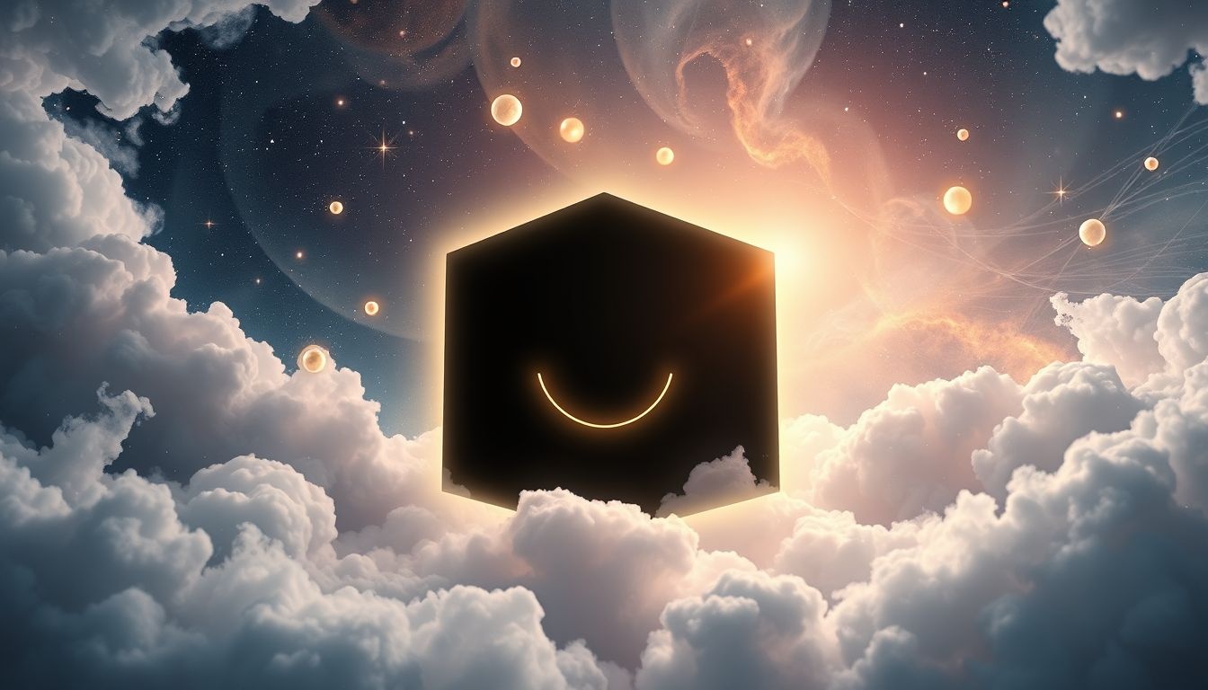 De Kaaba zien en lachen symboliseert diepe vreugde en dankbaarheid.