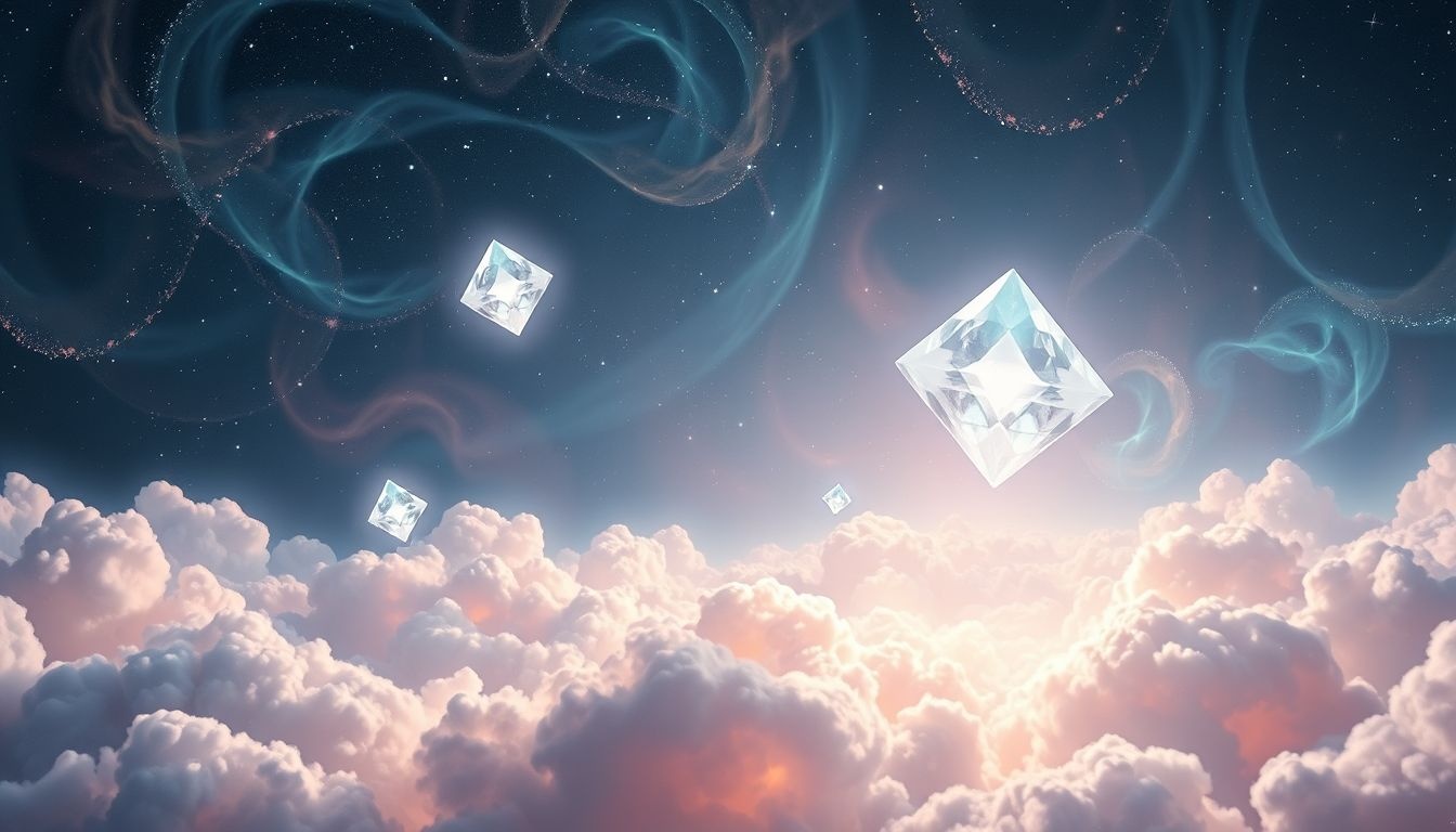 Dromen over diamanten symboliseren innerlijke zuiverheid en onverwoestbare waarde.