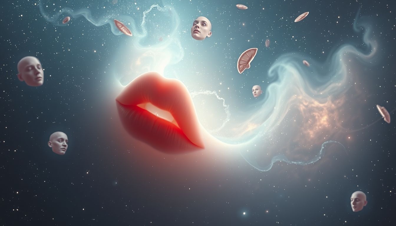 Dunne lippen in dromen symboliseren vaak emotionele terughoudendheid.