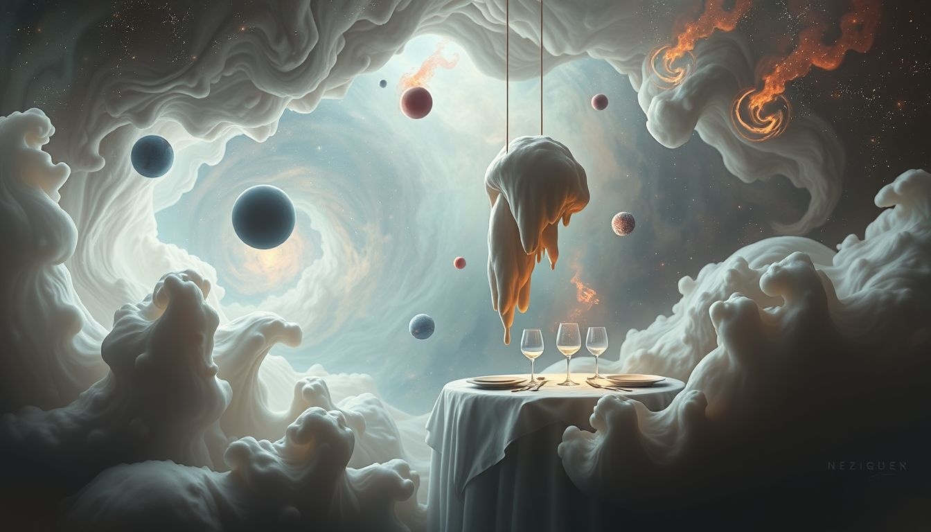 Dromen over mislukte diners symboliseren vaak innerlijke teleurstelling en frustratie.