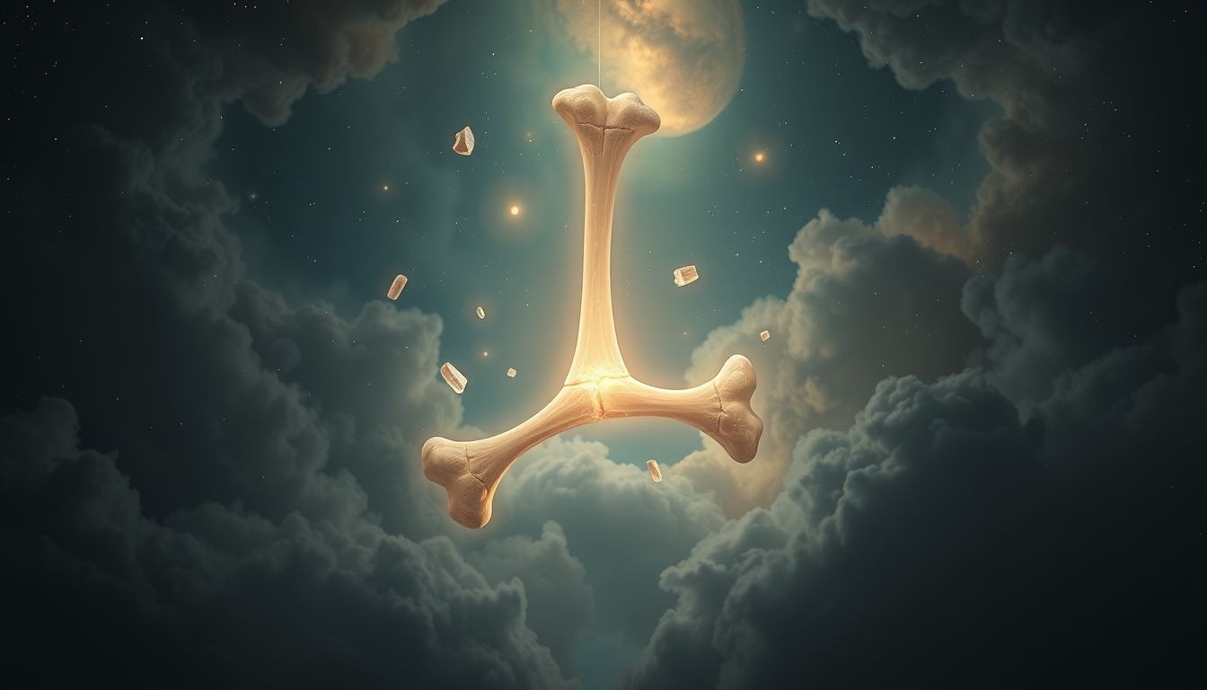 Dromen over een gebroken been symboliseert vaak onzekerheid en kwetsbaarheid.