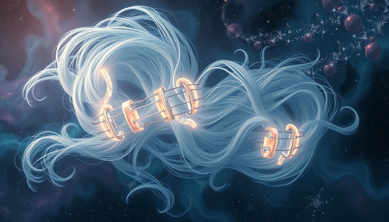 Een haar klem symboliseert vaak verlies van grip op jezelf.