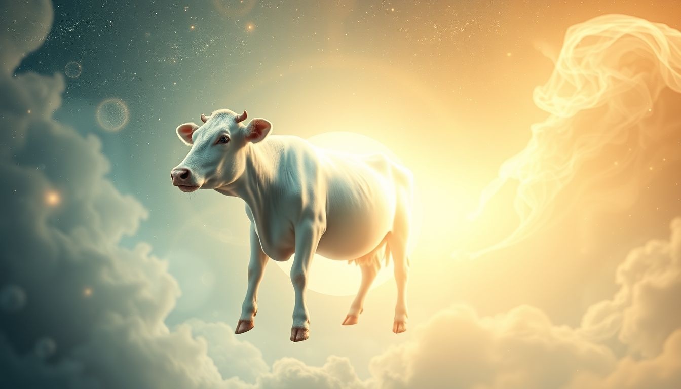 Dromen over een koe zonder melk symboliseert verloren creativiteit.