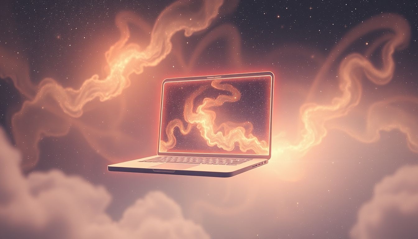 Dromen over een laptop die niet start symboliseert mentale blokkades.