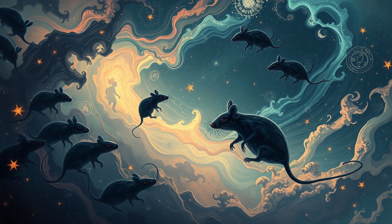 Dromen over rattenplaag symboliseert vaak angst voor problemen.