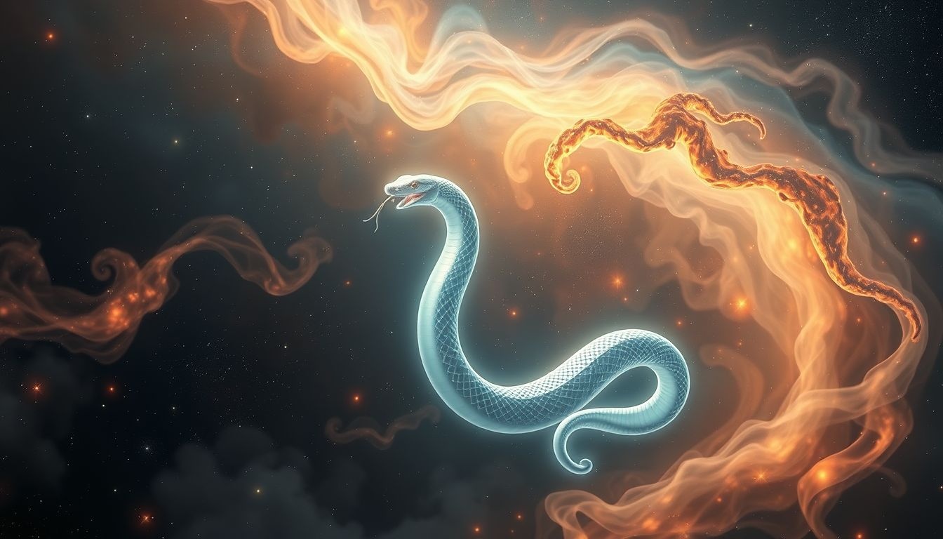 Dromen over slangen die vervellen symboliseren persoonlijke groei en transformatie.