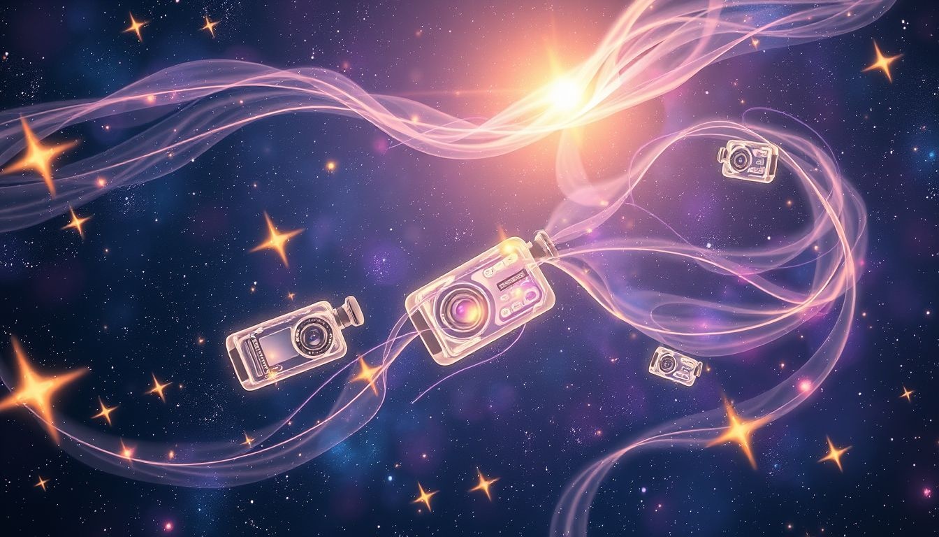 Dromen over camcorders symboliseren vaak het vastleggen van herinneringen.