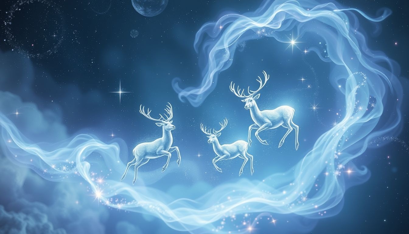 Dromen over rendieren symboliseren vaak uithoudingsvermogen en spirituele leiding.