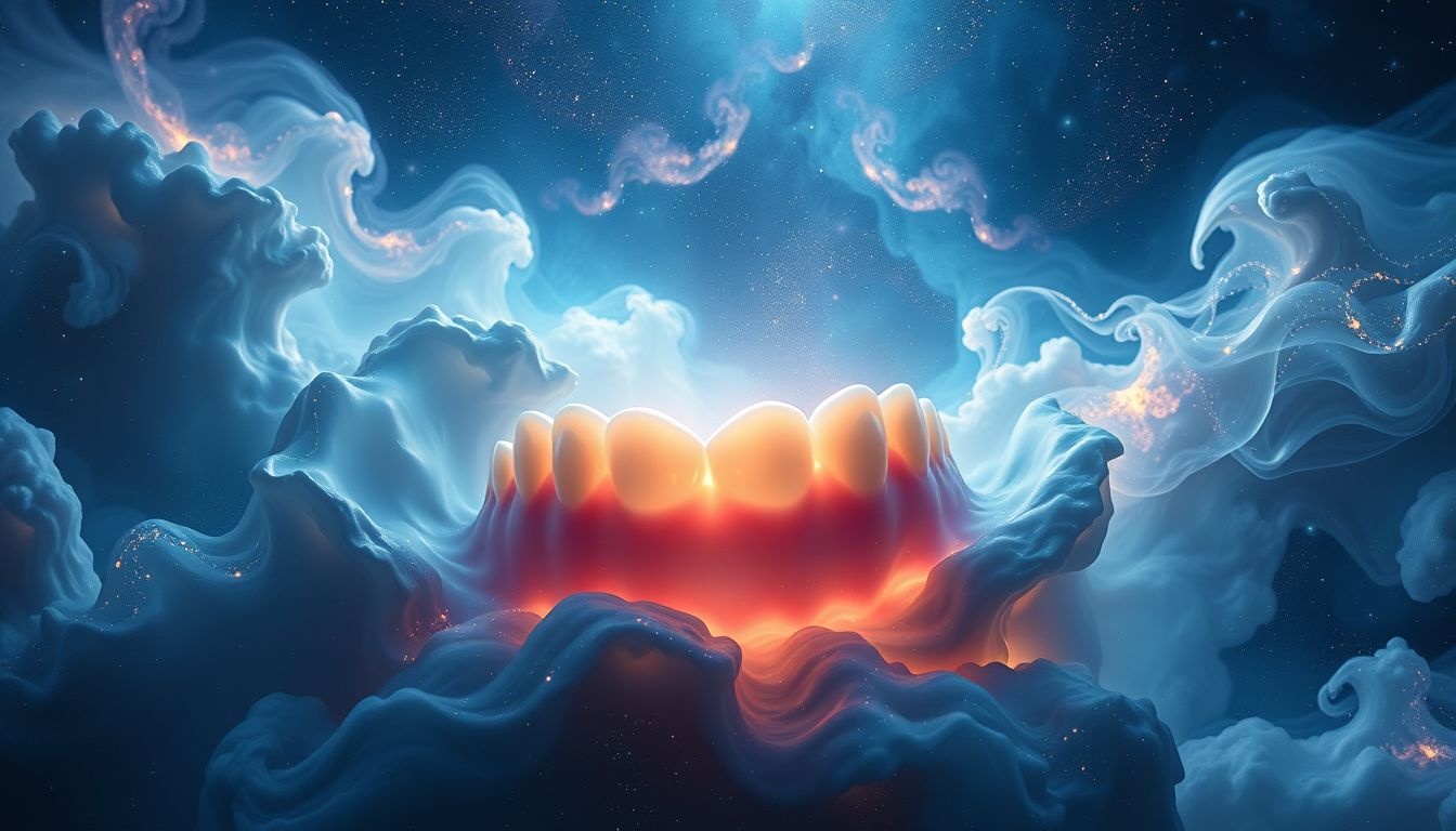 Dromen over uitvallende tanden symboliseren vaak verlies van controle.