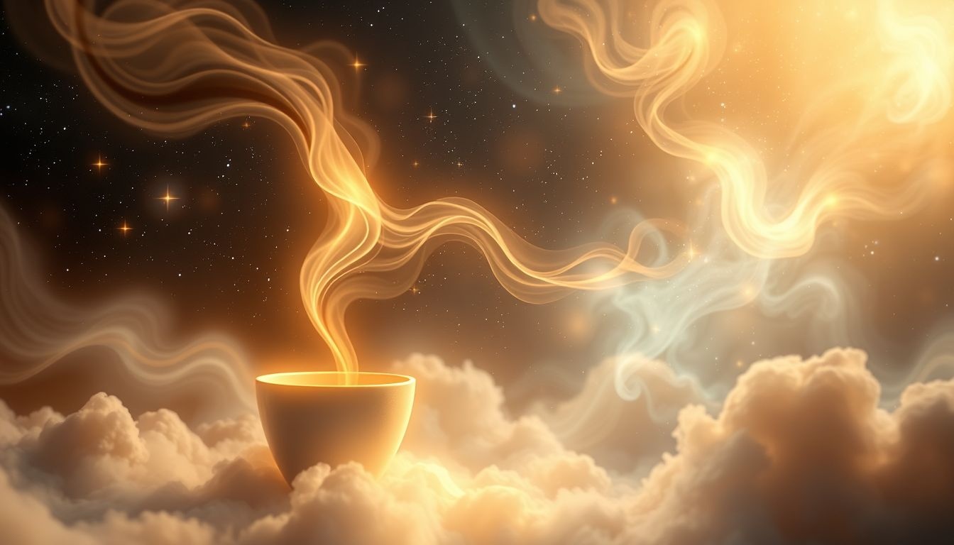 Dromen over verse koffie symboliseert hernieuwde energie en alertheid.