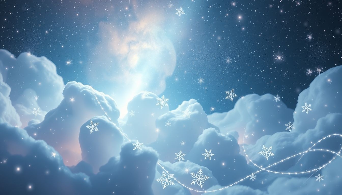 Dromen over verse sneeuw symboliseren zuiverheid en frisse nieuwigheden.