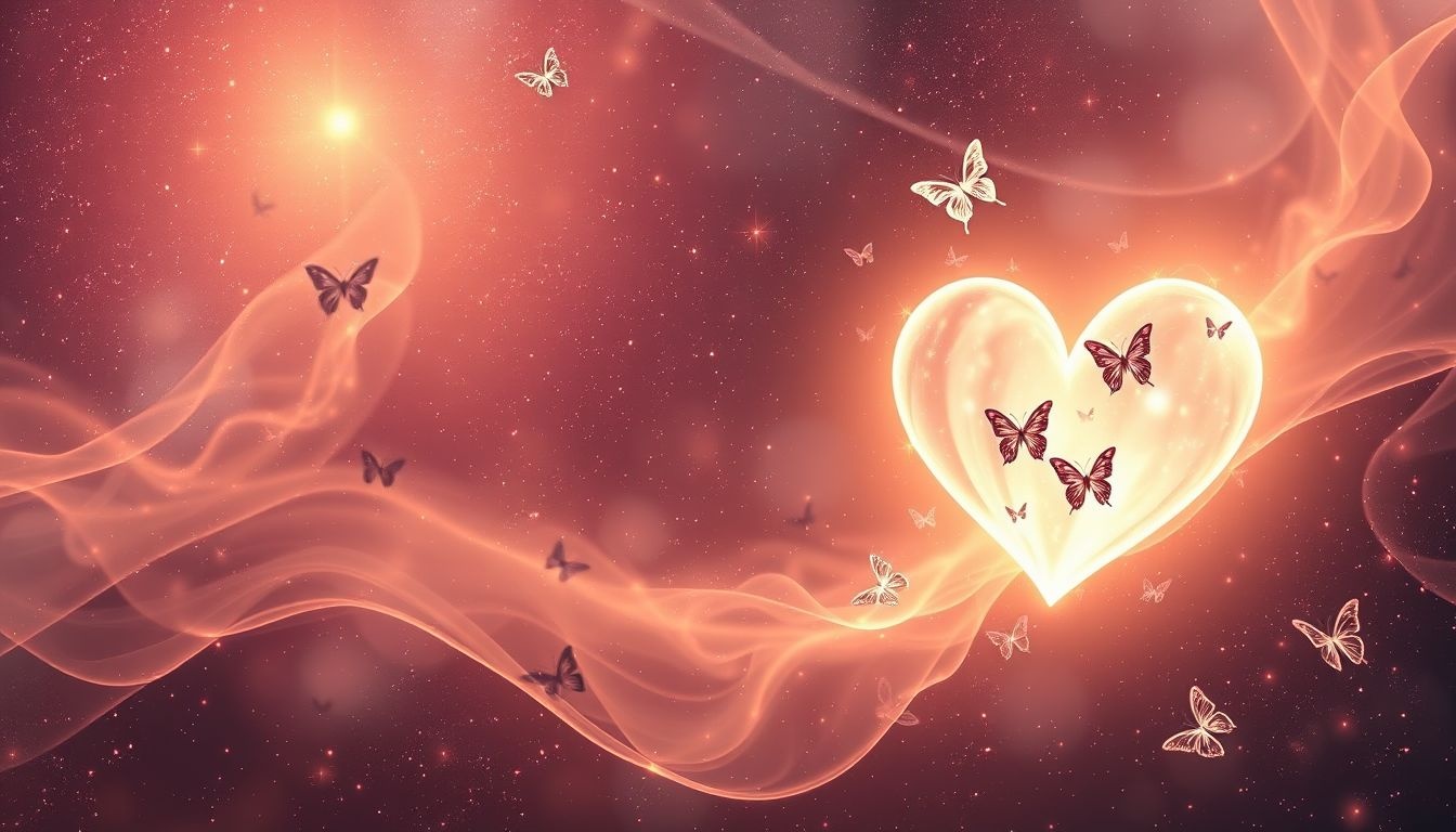 Dromen over vlinders in je buik symboliseren beginnende verliefdheid.