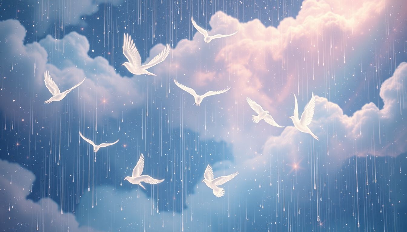 Dromen over vogeljacht in de regen symboliseren emotionele strijd.
