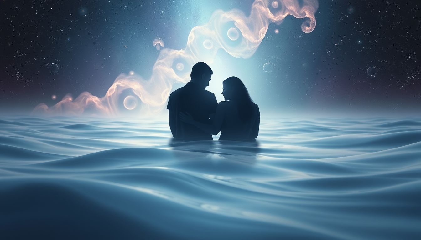 Dromen over iemand redden in kalme zee symboliseert innerlijke rust.