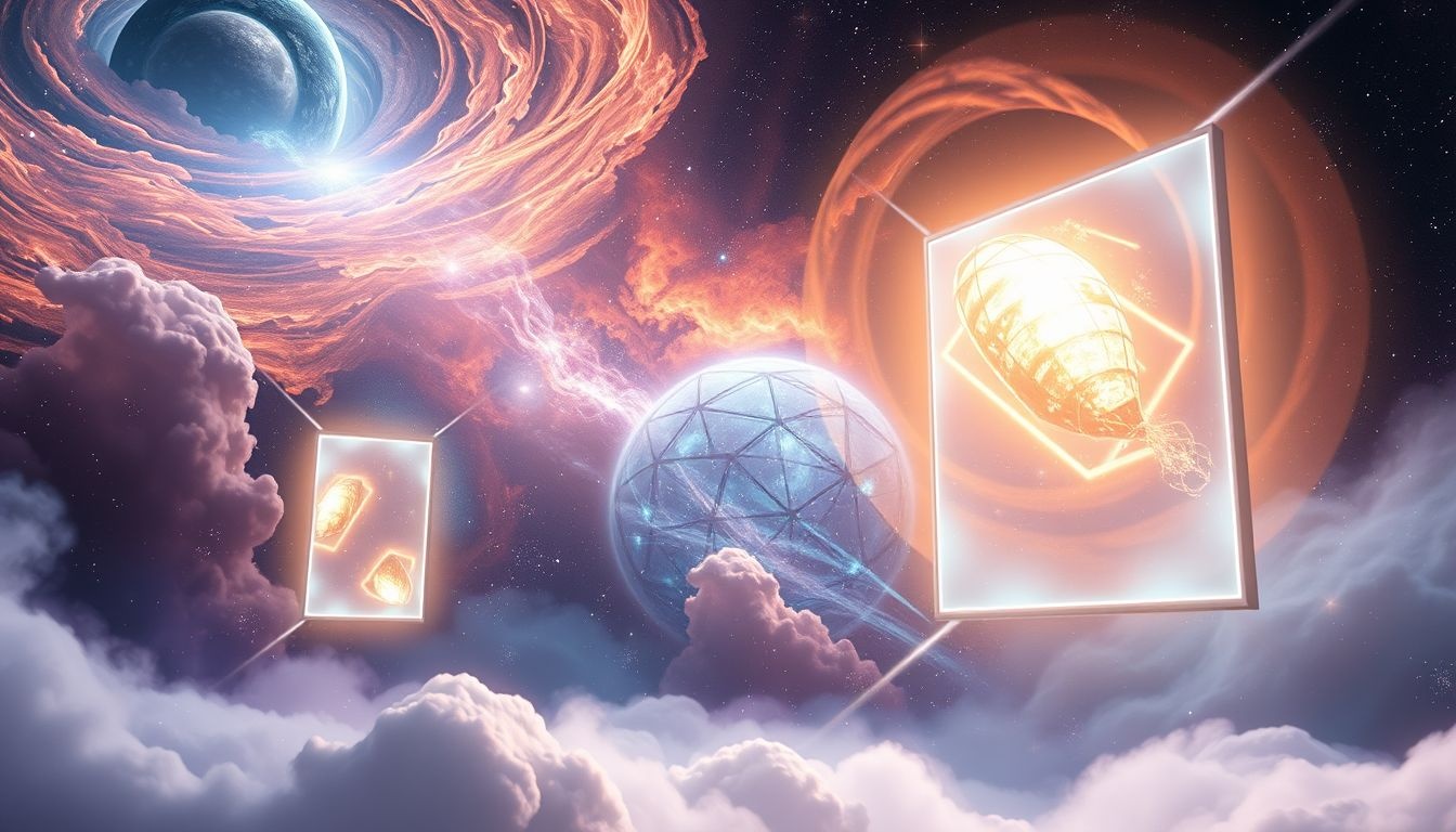 Een hightech douanekantoor symboliseert efficiëntie en grensoverschrijdende innovatie.