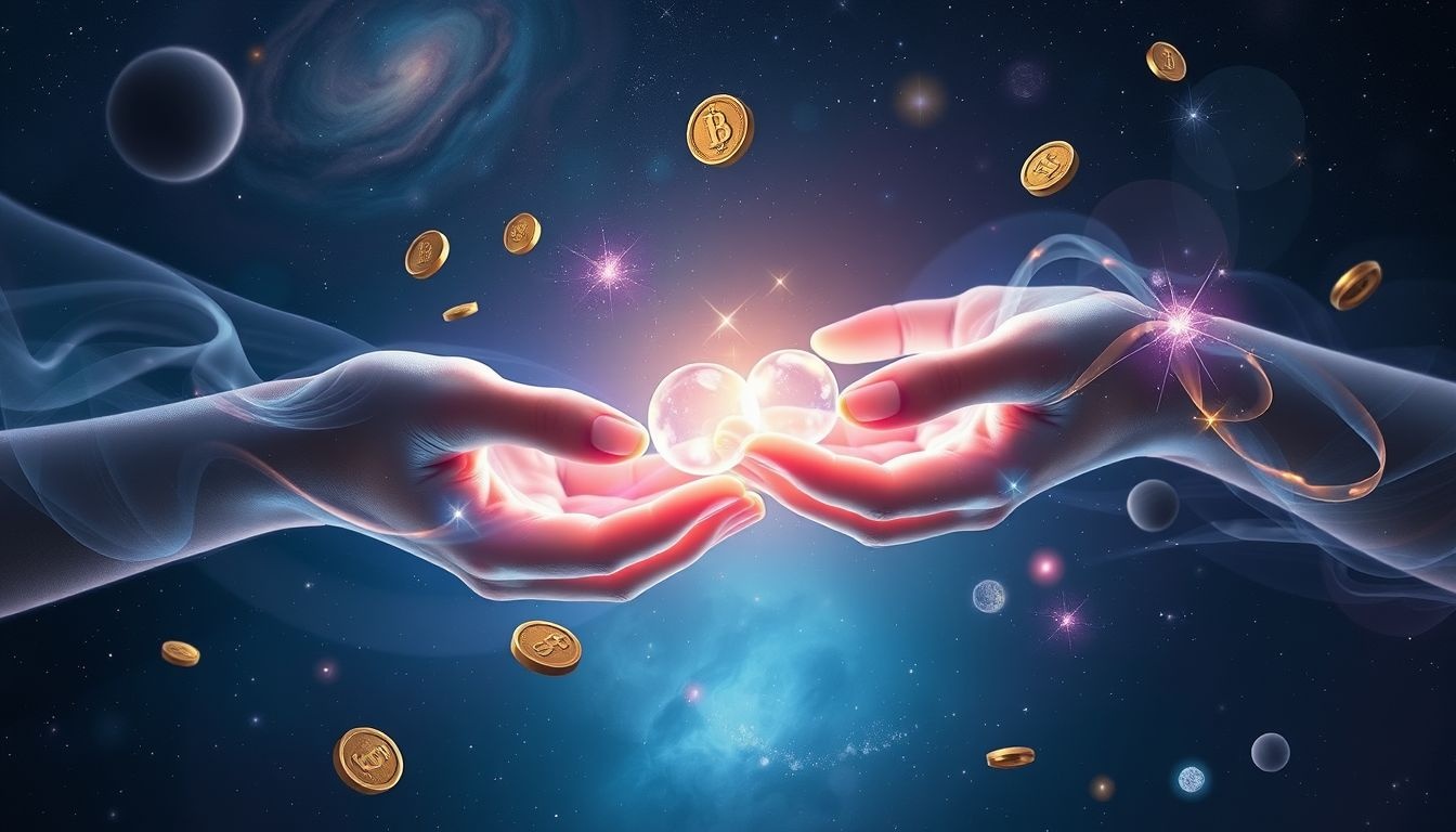 Droom over geld lenen weerspiegelt vertrouwen en financiële zorgen.