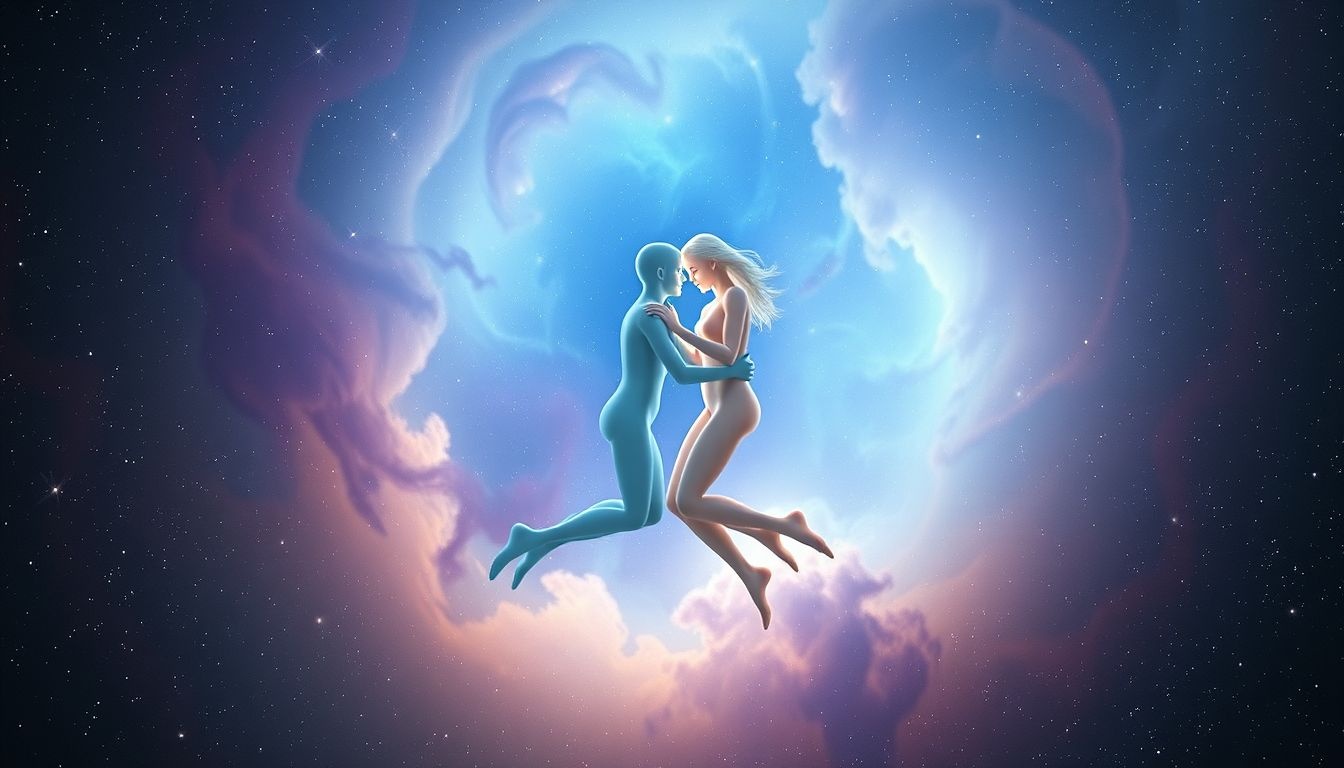 Samen vallen symboliseert gedeelde angsten en vertrouwen in relaties.