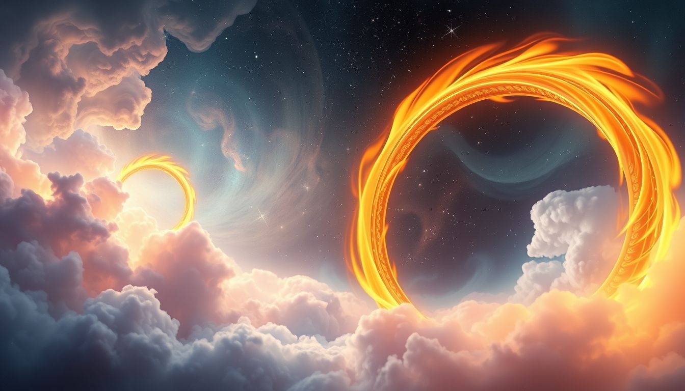 Dromen over brandende banden symboliseren vaak intense innerlijke conflicten.