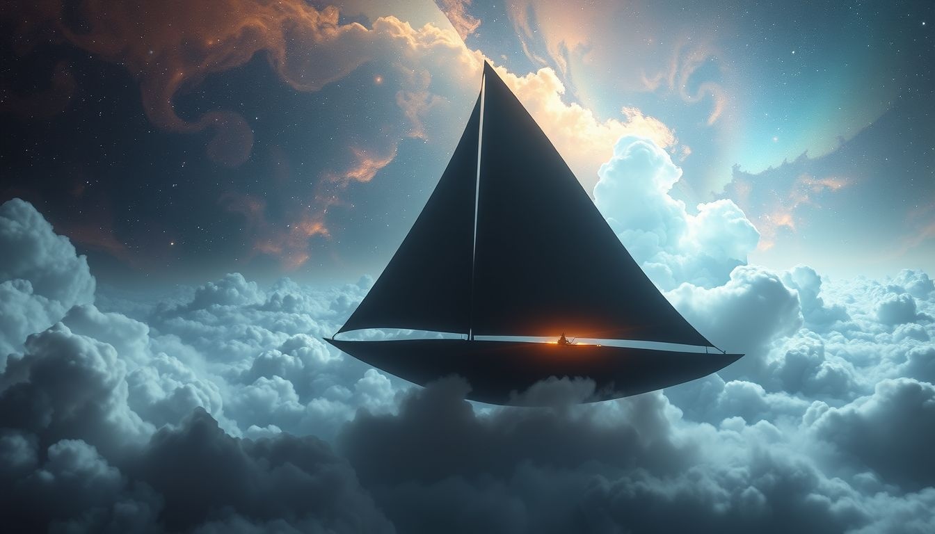 Een kiel in donkere kleuren symboliseert verborgen emoties en mysterie.