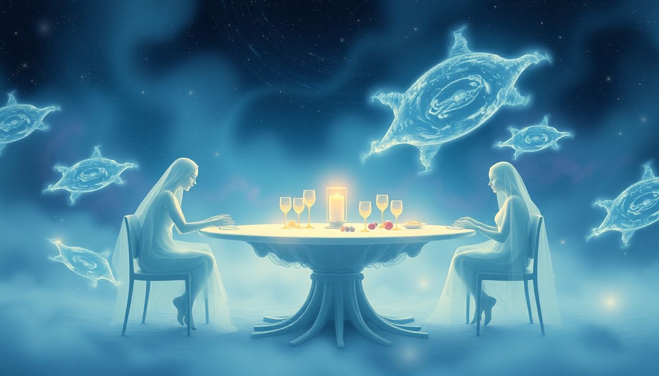 Droom 17 symboliseert innerlijke verwerking door stilte tijdens rouw.