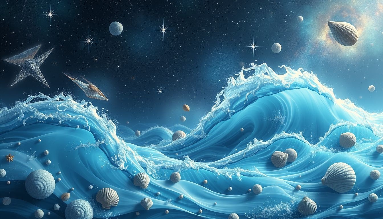 Het oceaangeluid in dromen symboliseert innerlijke rust en overzicht.