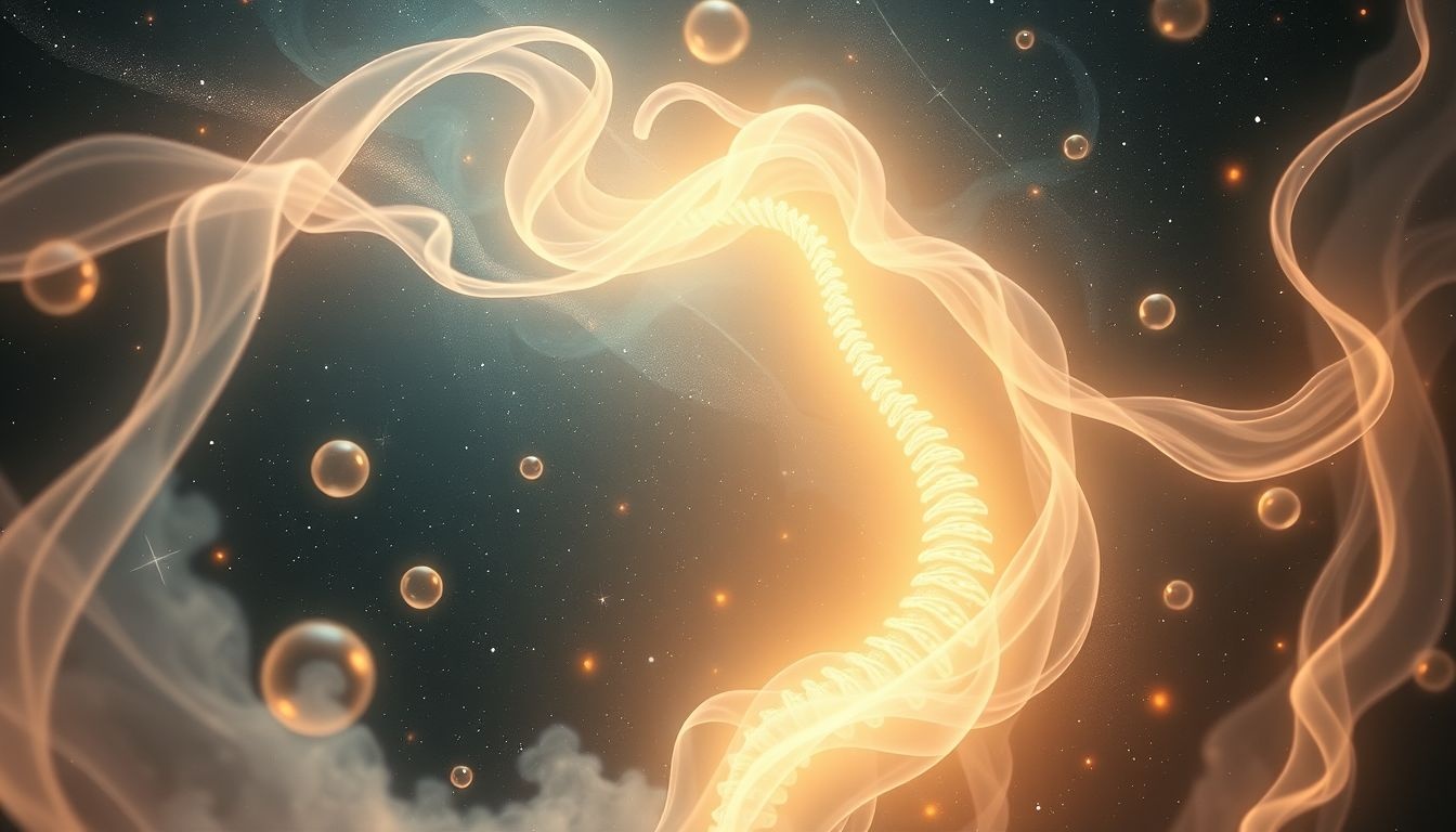 Een gebogen rug in dromen symboliseert vaak stress en last.