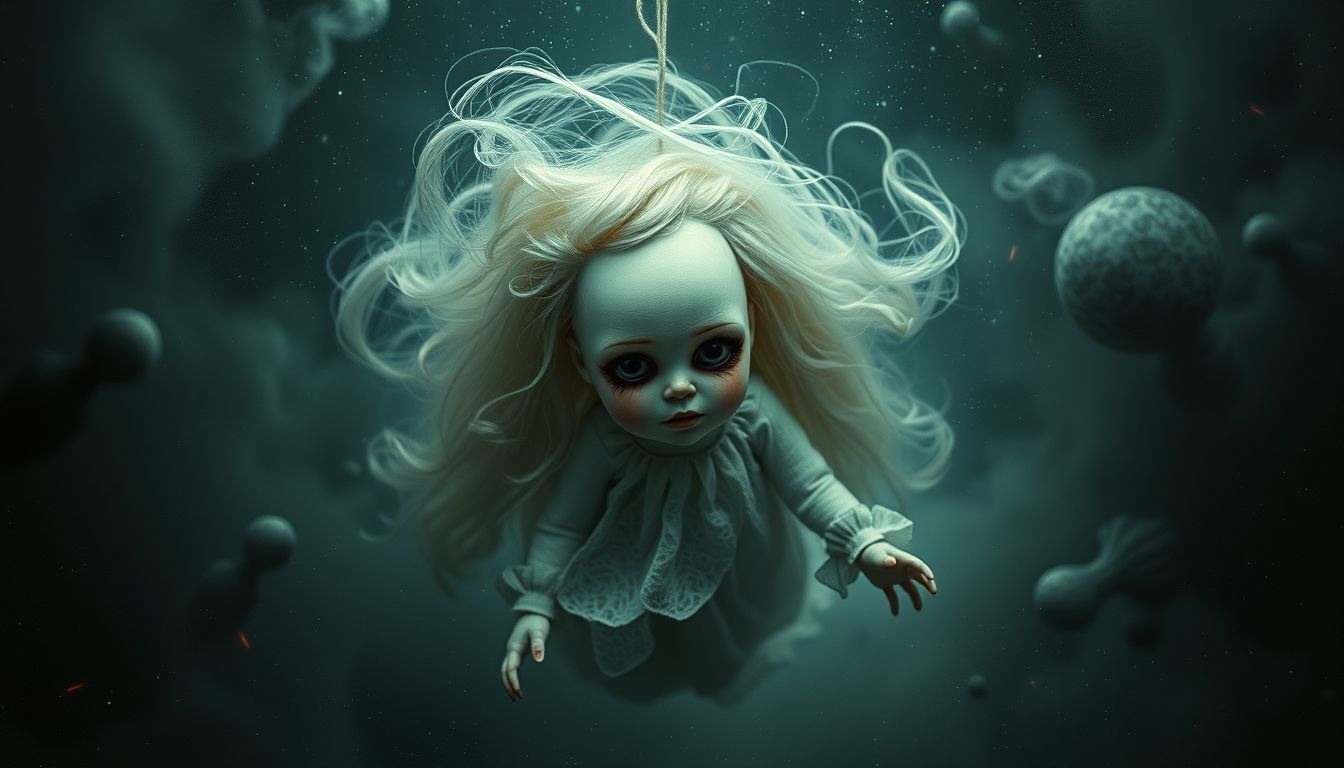 Droom 22 onthult angst voor controle via enge poppenbeelden.