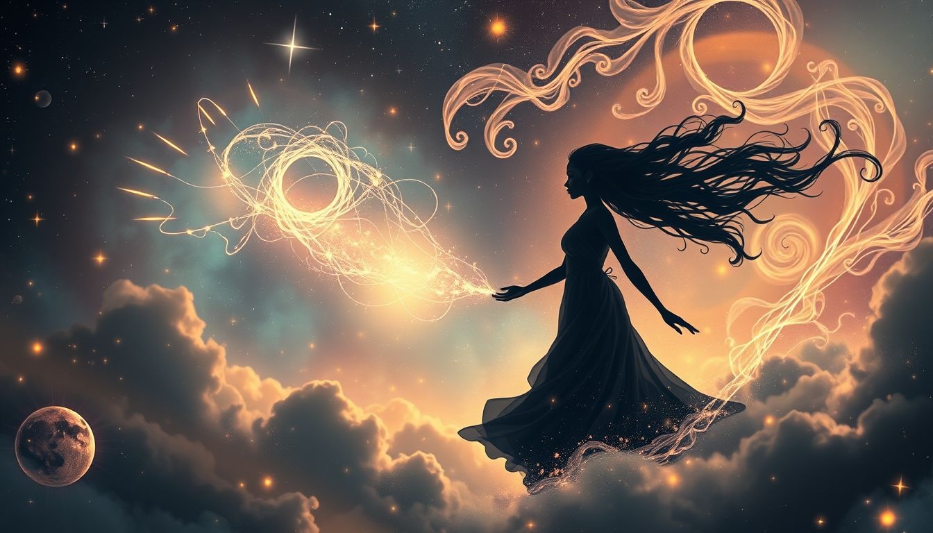 Een zwarte vrouw in dromen symboliseert vaak bevrijding en kracht.