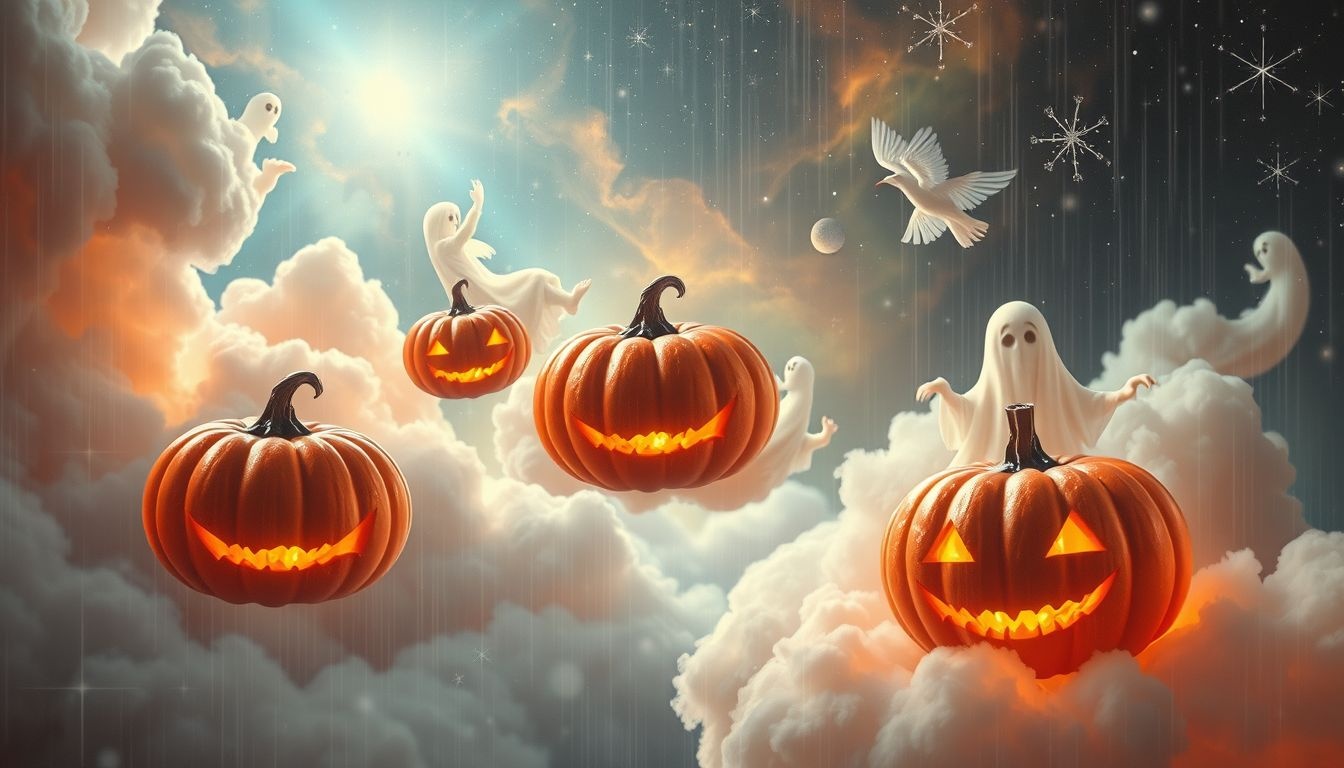 Regen tijdens Halloween symboliseert emotionele reiniging en nieuwe beginnen.