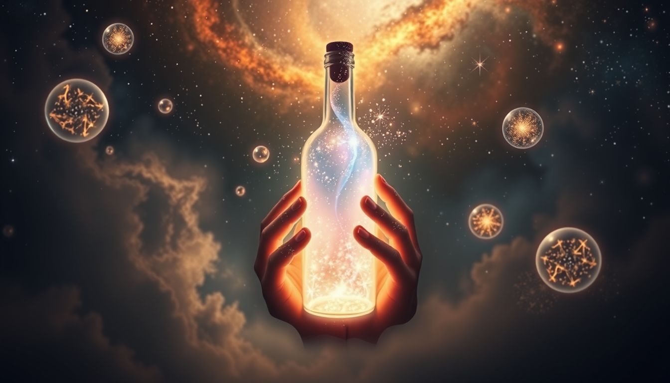 Droom 29: Sluiten van een fles symboliseert emoties beheersen en afsluiten.