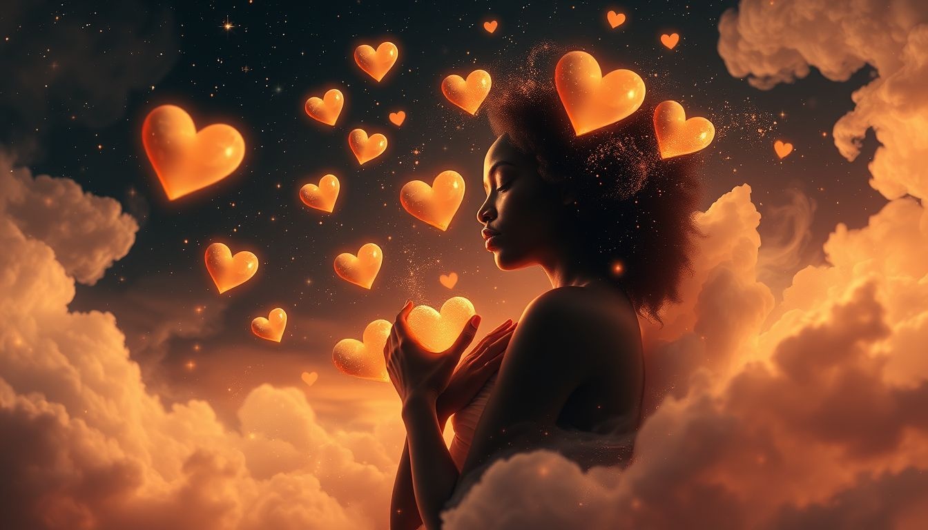 Dromen over verliefd zijn op een zwarte vrouw symboliseert diepe verbinding.