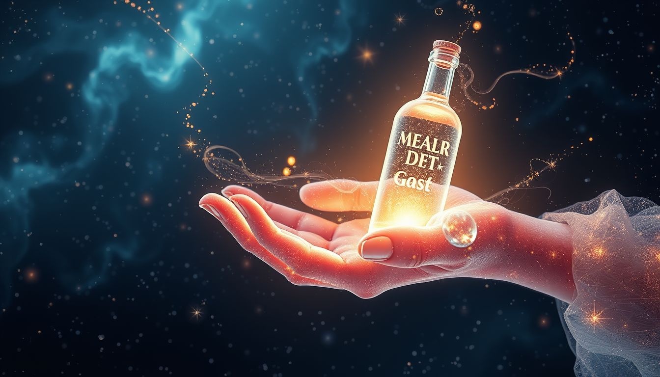 Een fles brut cadeau symboliseert geluk en succes in dromen.