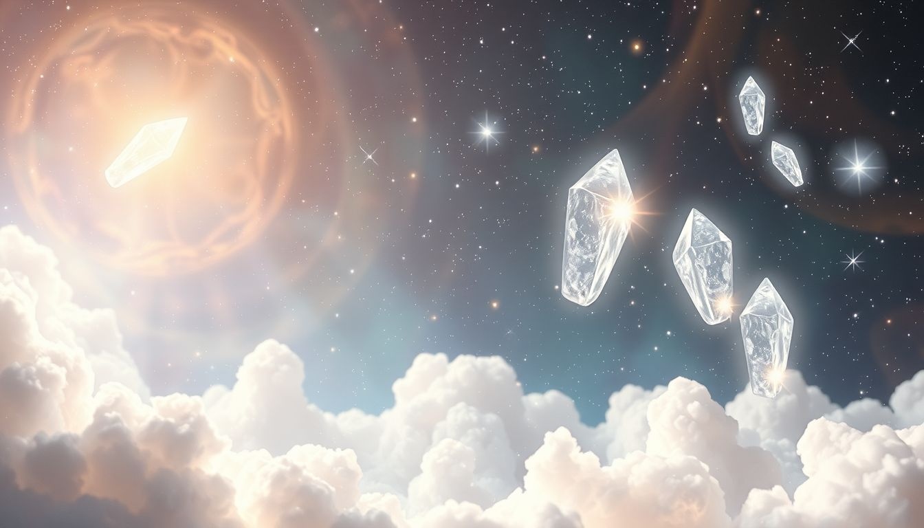 Kristallen in dromen symboliseren heling en spiritueel inzicht.