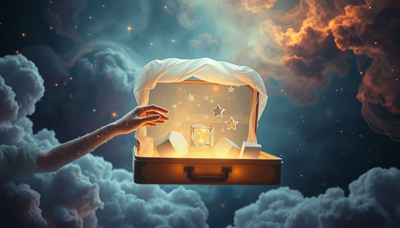 Een koffer inpakken symboliseert voorbereiding op nieuwe levensfase.