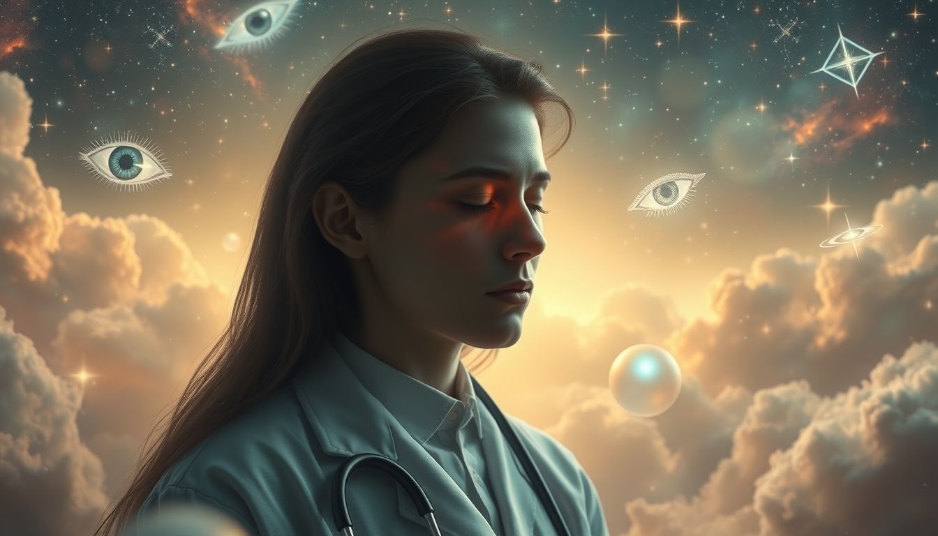 Een blinde oogarts in dromen symboliseert innerlijk inzicht zonder zicht.