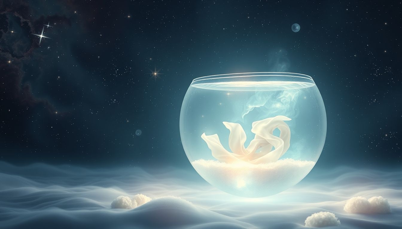 Een aquarium symboliseert emoties die je wilt beheersen en observeren.
