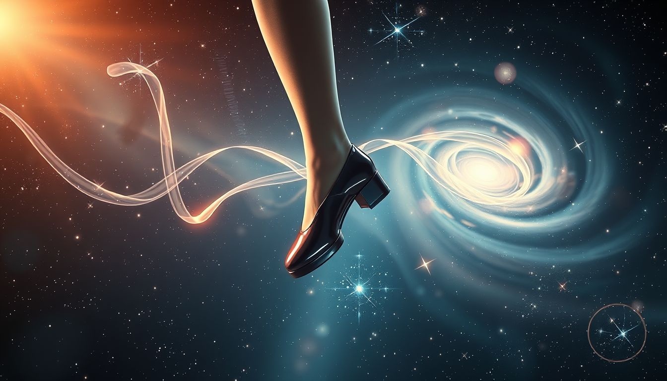 Dansen op leren lak schoenen symboliseert stijlvolle zelfexpressie en vrijheid.