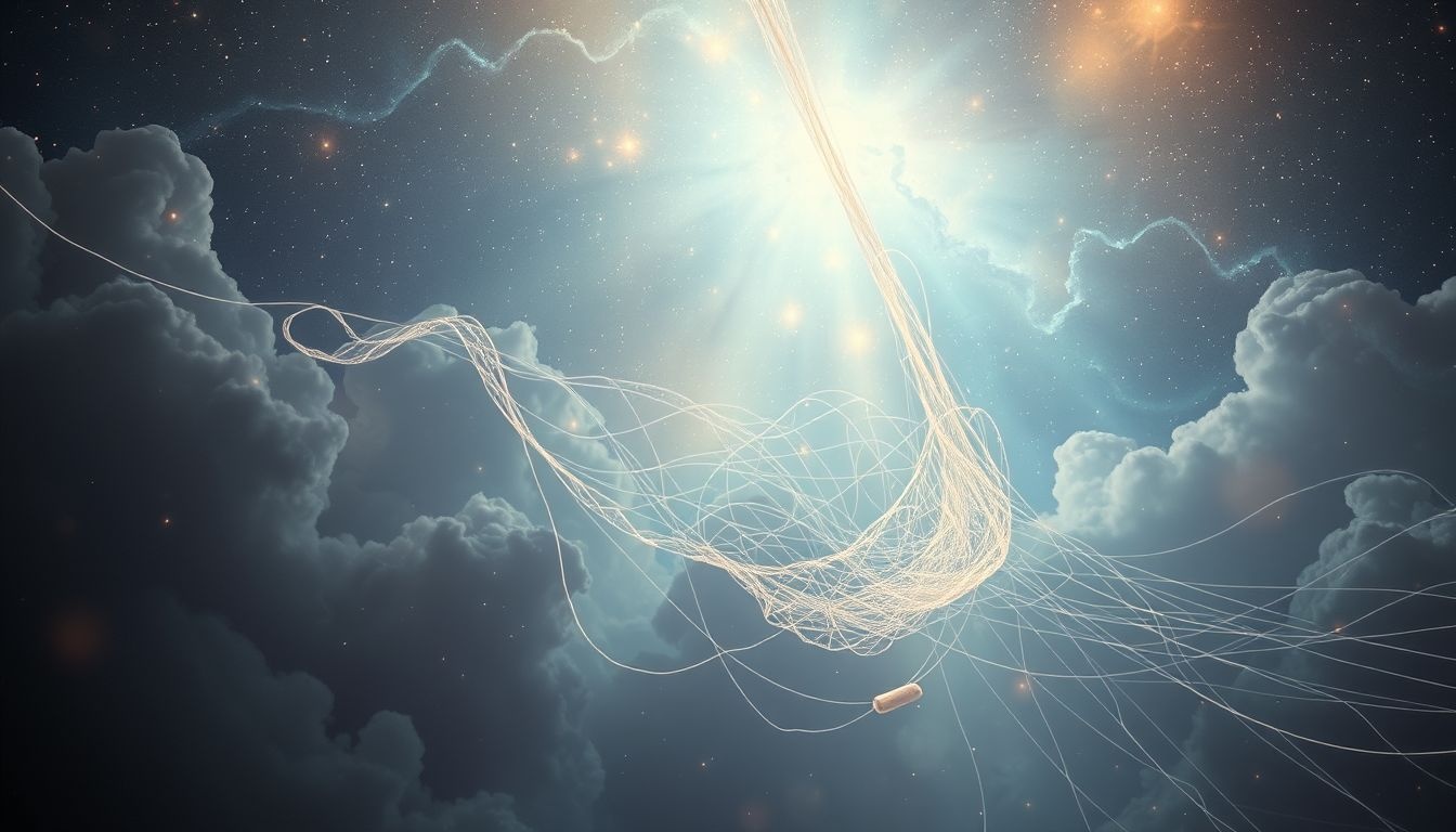 Een sleepnet verliezen symboliseert gemiste kansen en onzekerheid.