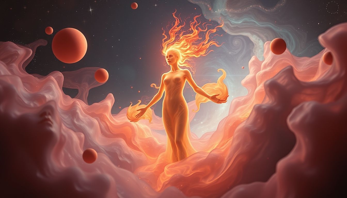Een brandwond in dromen symboliseert vaak intense emotionele transformatie.