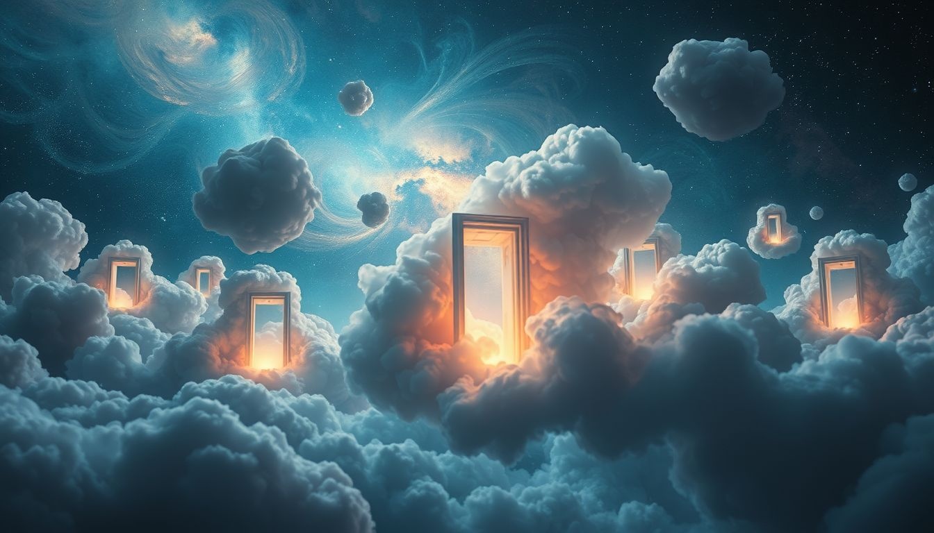 Dromen over de verkeerde deur symboliseren gemiste kansen en keuzes.