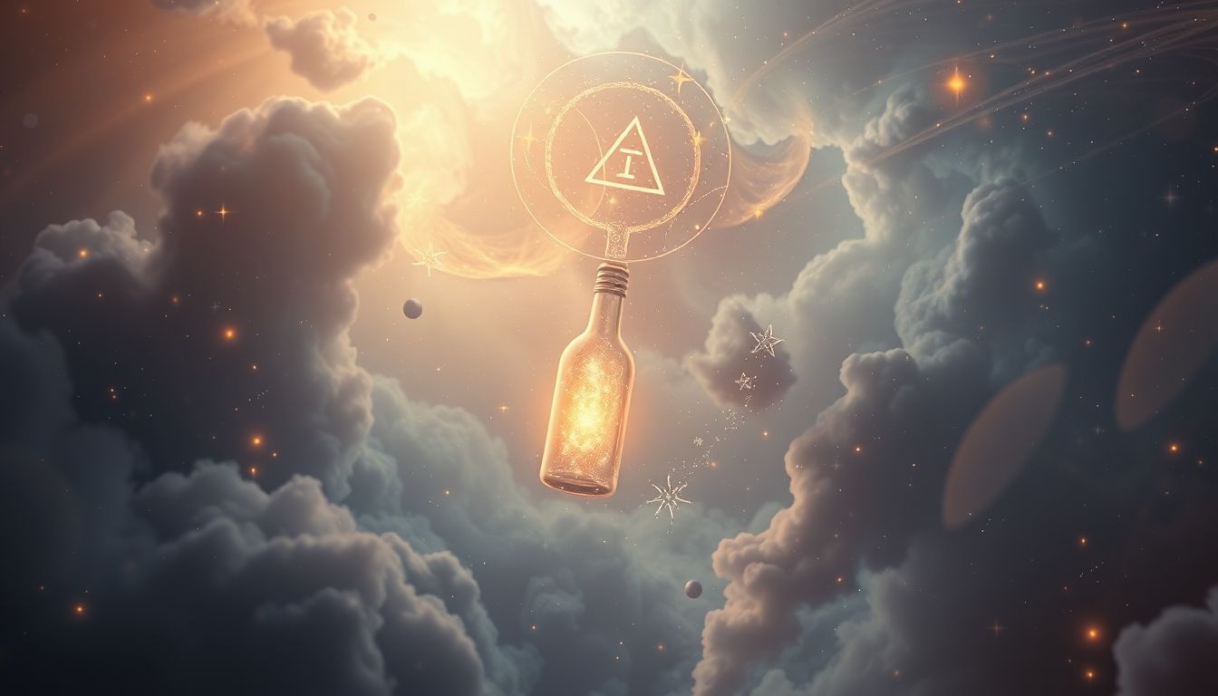 Een bericht in een fles symboliseert hoop en onverwachte communicatie.