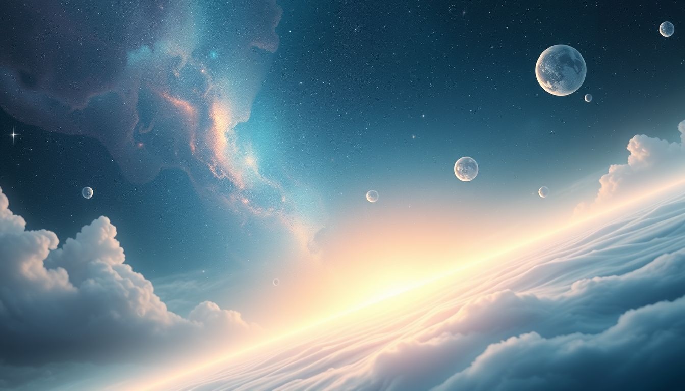 Een scheve horizon in dromen symboliseert innerlijke verandering en groei.