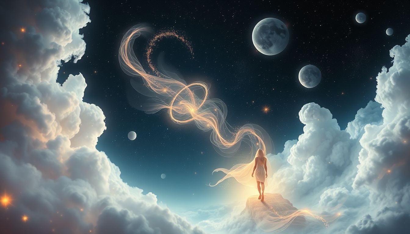 Afgrond-dromen symboliseren vaak de ziel’s diepste spirituele transformatie.