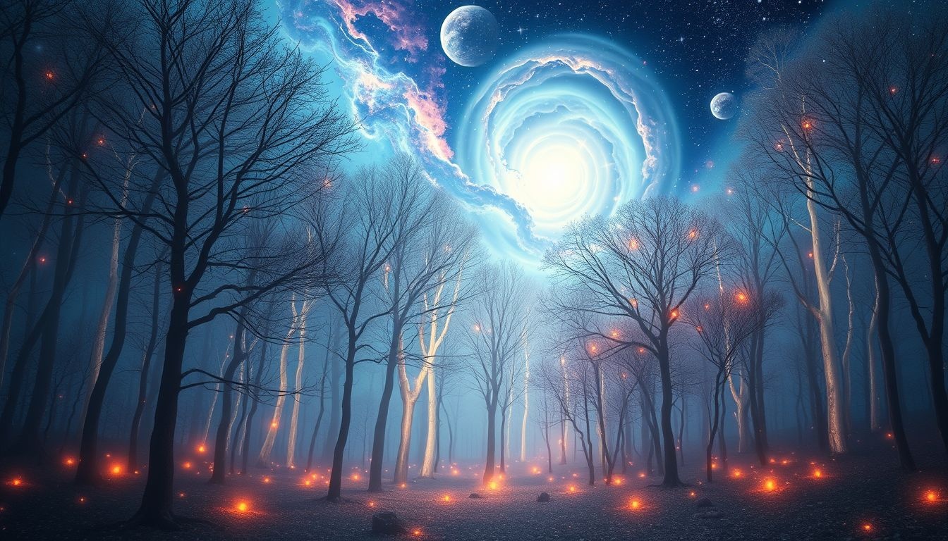 Dromen over verdwalen in een bos symboliseren innerlijke onzekerheid en zoektocht.